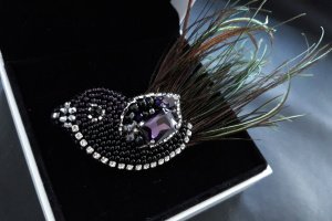 Брошка "ПТАХА" - Опис