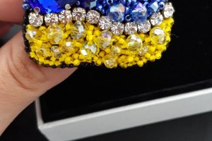 Брошка "ПРАПОР" - Опис