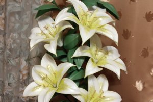 Квіти- світильники ручної роботи - Опис