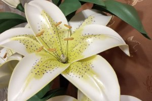 Квіти- світильники ручної роботи - Опис