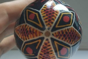 Писанка-рушничок - Опис