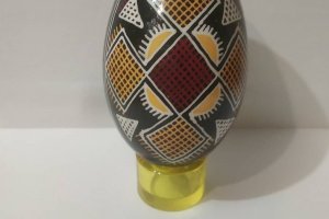 Писанка-хрестик - Опис