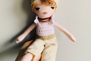 Куколка в стиле Бохо  - Описание
