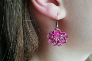 Сережки Кружевные  - ДРУГИЕ РАБОТЫ