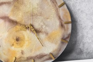 Настенные часы «White marble»   - Описание