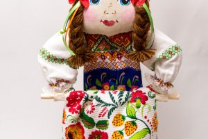 Лялька пакетніца в Українському стилі. - Опис