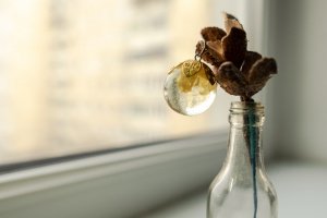 Подвеска с лепестками - ДРУГИЕ РАБОТЫ