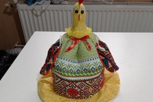 Грелка на заварочный чайник курочка. - Опис