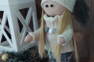 Интерьерная кукла  - Описание