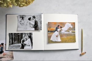 Бархатный синий альбом, свадебный альбом, Семейный альбом - Описание