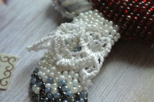 Брошь «Мухоморчик» - Описание