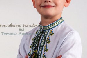 Робота Дитяча вишиванка Handmade  "Барвінок"