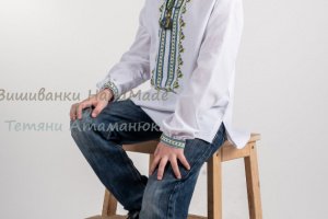 Дитяча вишиванка Handmade  "Барвінок" - Опис