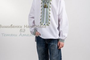 Дитяча вишиванка Handmade  "Барвінок" - Опис