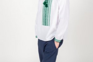 Вишиваночка для хлопчика  - Опис
