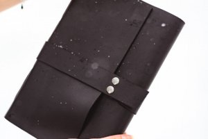 Работа Кожаный блокнот, подарок