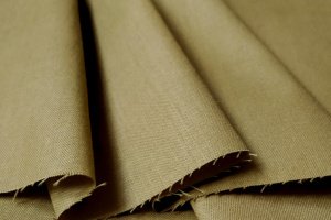 Ткань хлопок для рукоделия оливковое однотонная