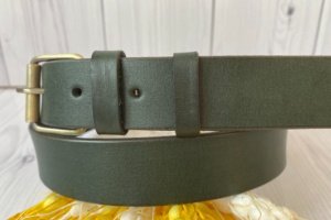 Женский базовый ремень с винтажной пряжкой  - Описание