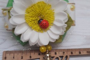 Бантики з ромашками - Опис