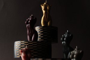 Свечи натуральные женский торс - Описание