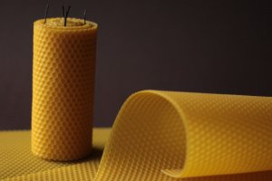 Свечи из пчелиного воска на 5 фителей - Описание