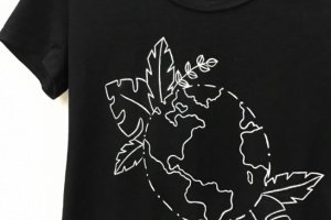 Работа Футболка женская с принтом «Earth»