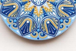 декоративна тарілка Azulejo - Опис
