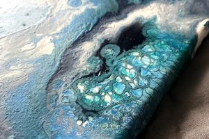 Абстрактная картина "Море" - Описание