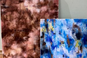 Робота Абстрактна картина "Душа" (L)