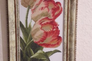 Картина тюльпани