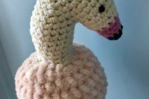 брелок фламінго - Опис