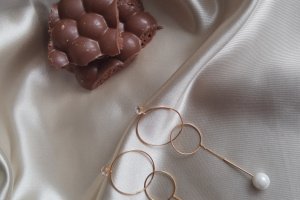 Работа стильные серьги