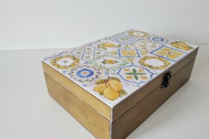 Шкатулка для чайних пакетиків - Опис