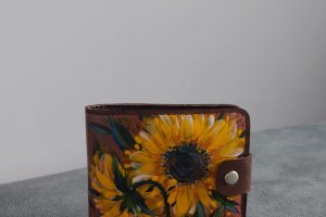 кошелек подсолнечник - Описание