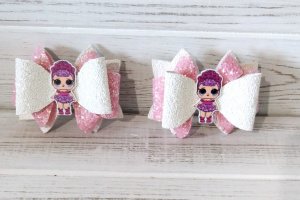 Бантики из эко кожи с куклами Лол - Описание