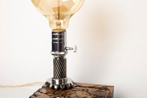 Настільна лампа Pride&Joy з фігурами Ліхтенберга 01liht - Опис