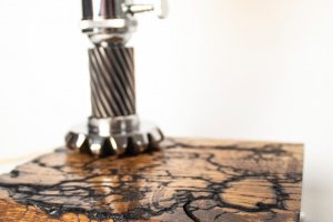 Настільна лампа Pride&Joy з фігурами Ліхтенберга 01liht - Опис