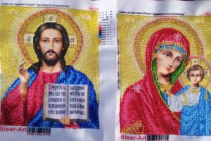 Венчальные иконы без рамки - Описание