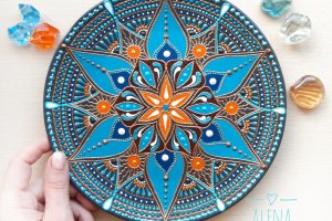 декоративная тарелка ′Sun and Sea′ - Описание