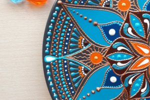 декоративная тарелка ′Sun and Sea′ - Описание