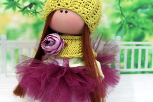 Кукла интерьерная . Кукла ручной работы  Джоди - Описание