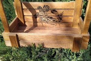 Ящик подарунковий для букетiв.фруктiв.,пляшок та iн - Опис