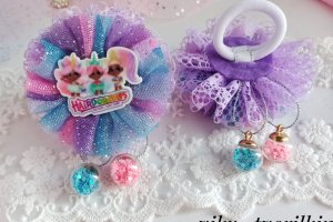 Бантики из фатина - Описание