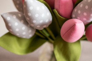 текстильный ТЮЛЬПАНЫ - ДРУГИЕ РАБОТЫ