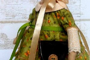 Текстильная мышка - Описание