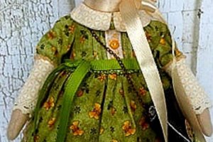 Текстильная мышка - Описание