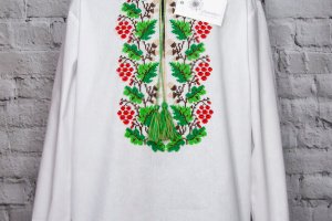 Вишиванка для хлопчика Дуб Калина - Опис