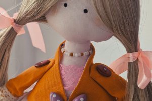 Tilda_Pink - Лялька ручної роботи  - Опис