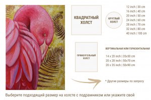 Картина с птицей на ваш выбор - Описание