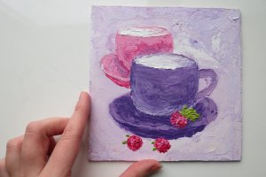 Кофейные картины на ДВП в ассортименте - Описание